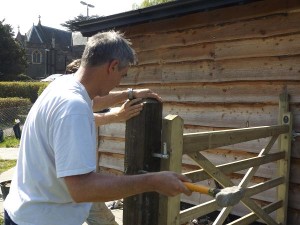 Attaching Gate Fixings